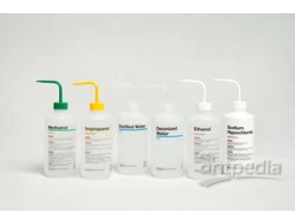 Thermo Scientific™ 2428-0506 Nalgene™ Right-to-Understand 安全洗瓶拥有《全球化学品统一分类和标签制度》(GHS) 标签